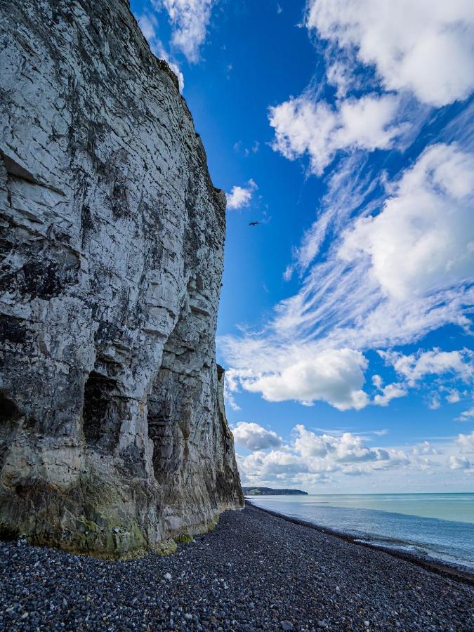 L'Horizon Bleu - Vue Panoramique & Proche Plage - Espace & Confort Daire Dieppe Dış mekan fotoğraf